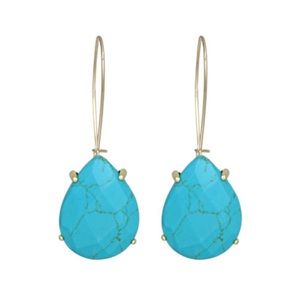 💙Kendra Scott Allison Earrings-Turquoise & Gold💙